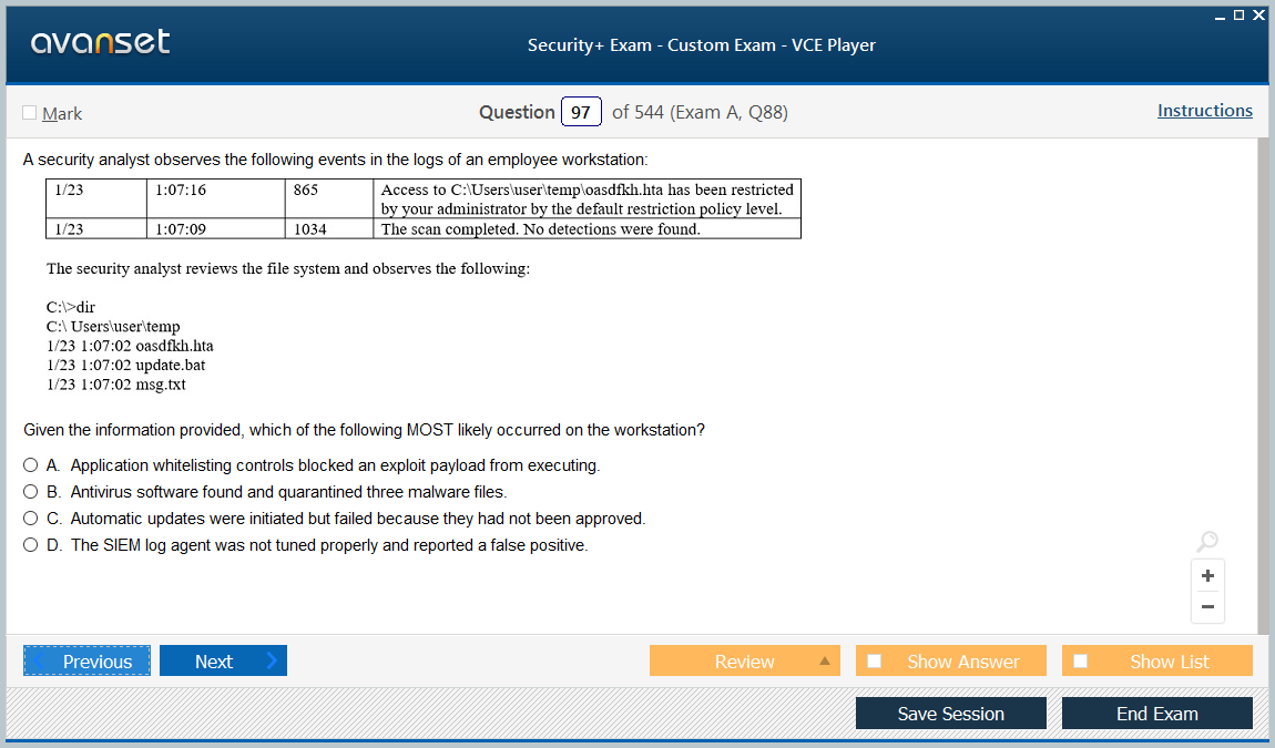 vce-exam-simulators-realistic-certification-exams-avanset